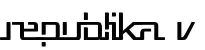 Republika V Font Image