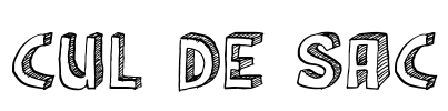 Cul De Sac Font Image