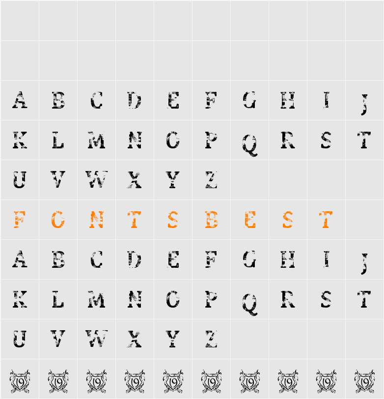 Street Blues Trial Character Map