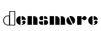 Densmore Font Image