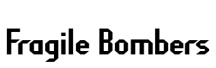 Fragile Bombers Font Image