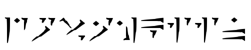 Dovahkiin Font Image