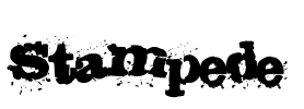Stampede Font Image