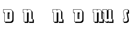 DancingDonuts Font Image