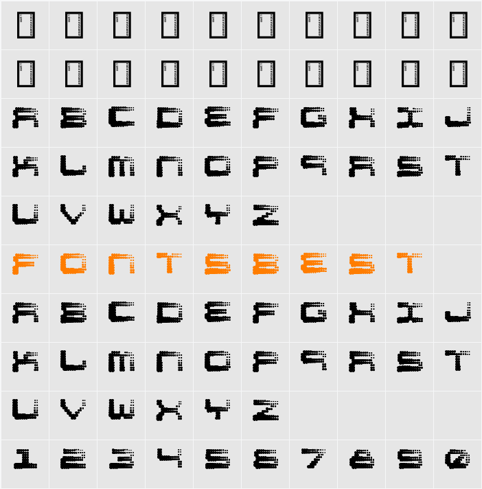 Shift Character Map