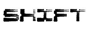 Shift Font Image