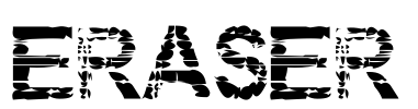 Eraser Font Image