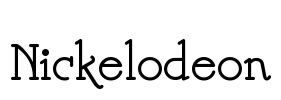 Nickelodeon Font Image