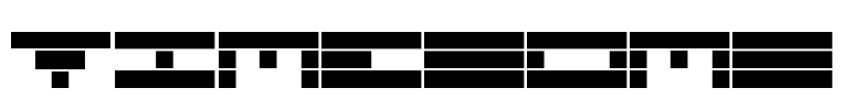 TimeBomb Font Image