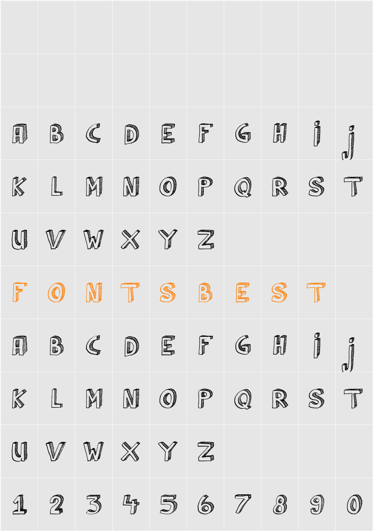 Cul De Sac Character Map