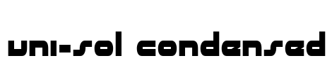 uni-sol condensed