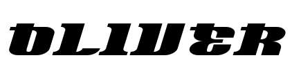 Oliver Font Image