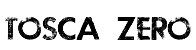 TOSCA ZERO Font Image