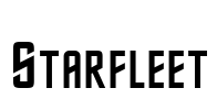 Starfleet Font Image