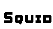 Squid Font Image