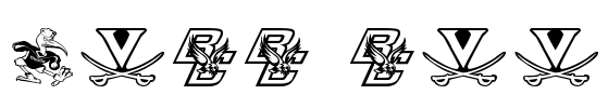 NCAA ACC Font Image