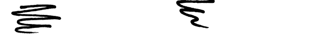 Marker Scribbles Font Image