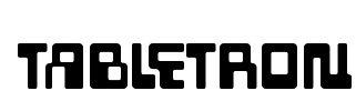 Tabletron Font Image