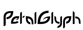 PetalGlyph Font Image