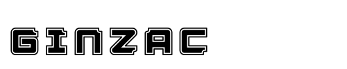 GINZACdemo Font Image