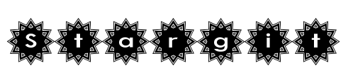 Stargit Font Image