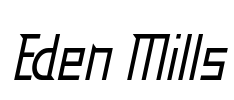 Eden Mills Font Image