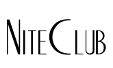NiteClub Font Image