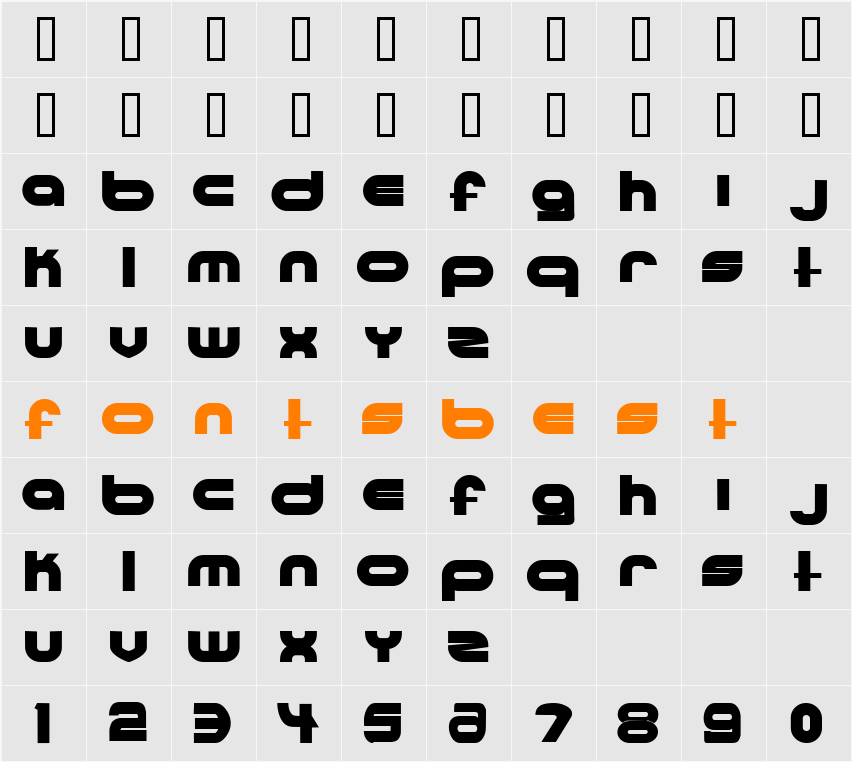 Ultraworld Character Map