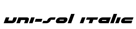 uni-sol italic