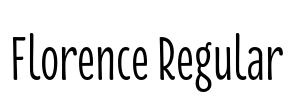 Florence Regular Font Image
