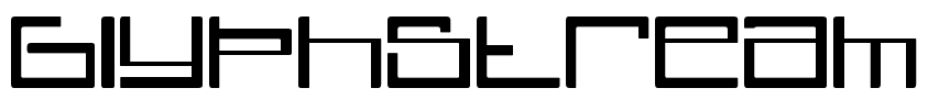 Glyphstream Font Image