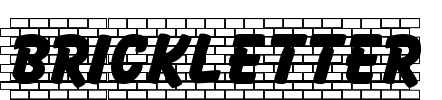Brickletter Font Image