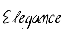 Elegance Font Image