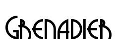 Grenadier Font Image