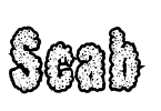 Scab Font Image