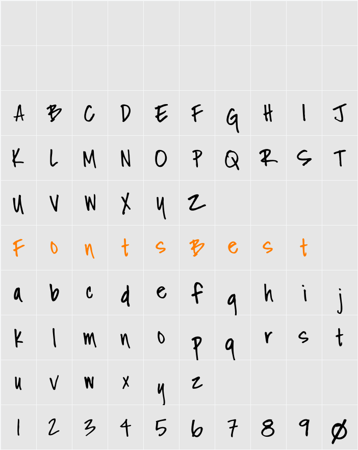 Fh_Nicole Character Map