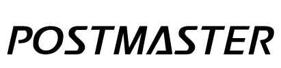 Postmaster Font Image
