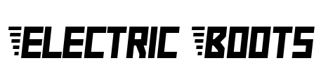Electric Boots Font Image