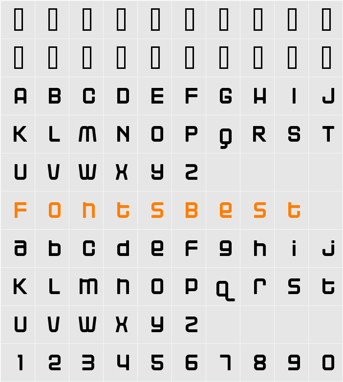 Blackjack Character Map