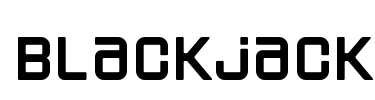 Blackjack Font Image