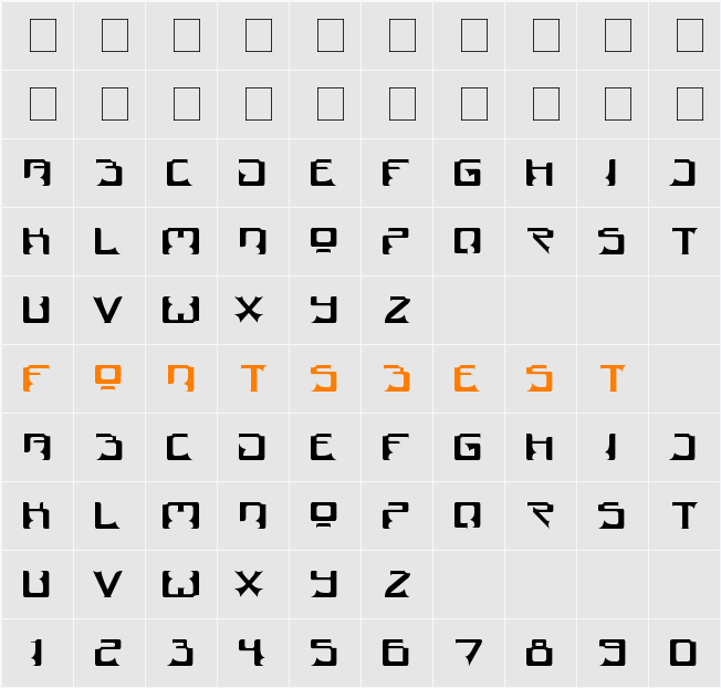 Dogma Character Map