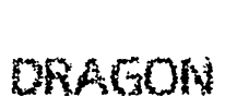 DRAGON Font Image