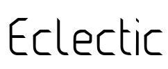 Eclectic Font Image