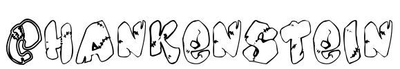 Chankenstein Font Image