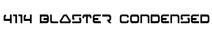4114 Blaster Condensed
