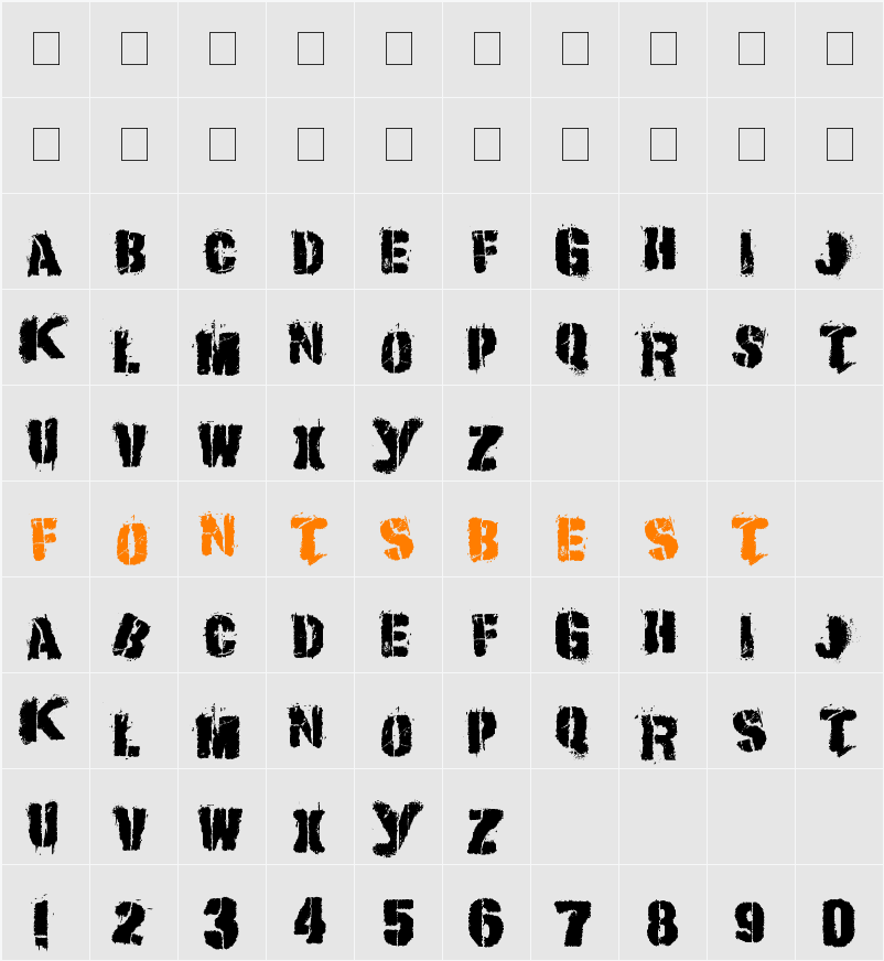 If Character Map