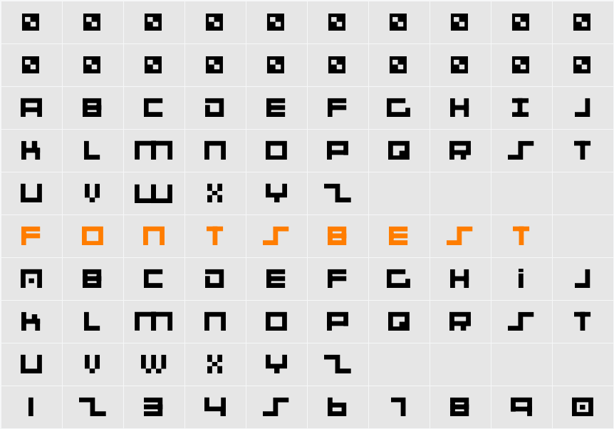 001 System Analysis Character Map