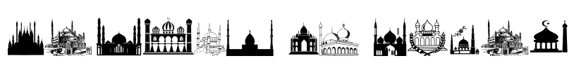 Masjid Al Imran Font Image