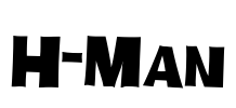 H-Man Font Image