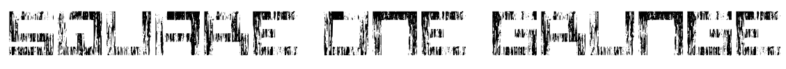 Square One Grunge Font Image